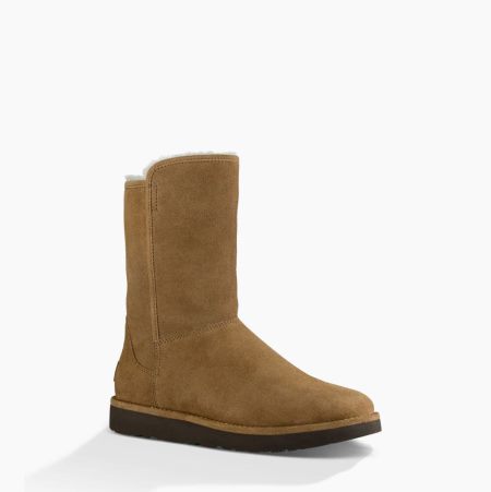 UGG Abree II Short Khaki Boots for Women (KHOS35108)